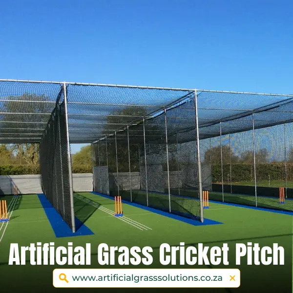 artificial grass cricket pitch